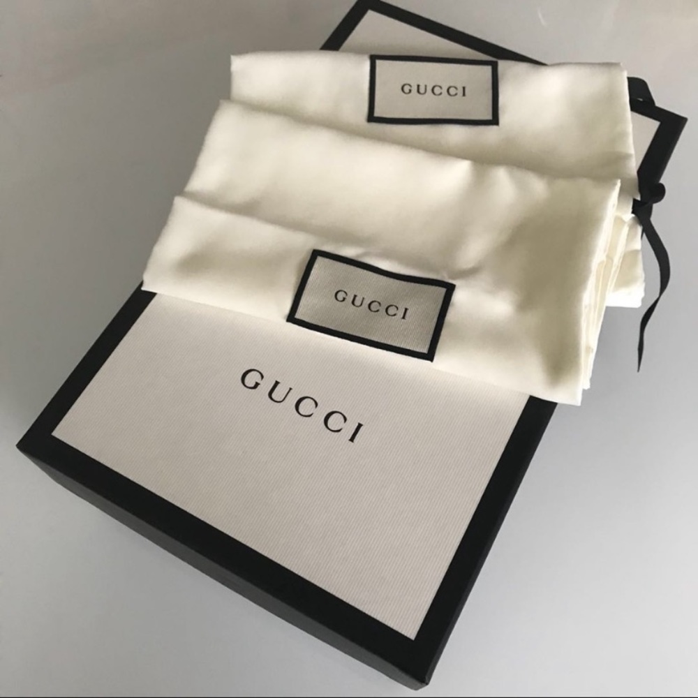 Gucci dust bags for shoes